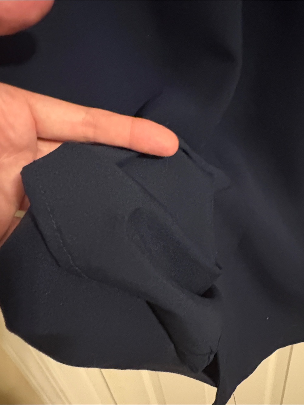 Banana Republic Navy Midi Sheath Dress - Picture 9 of 11